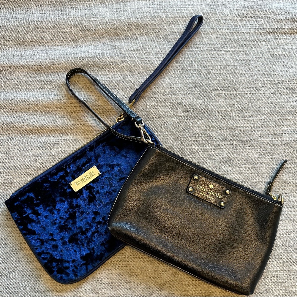 Kate Spade and BeBe Clutch Duo